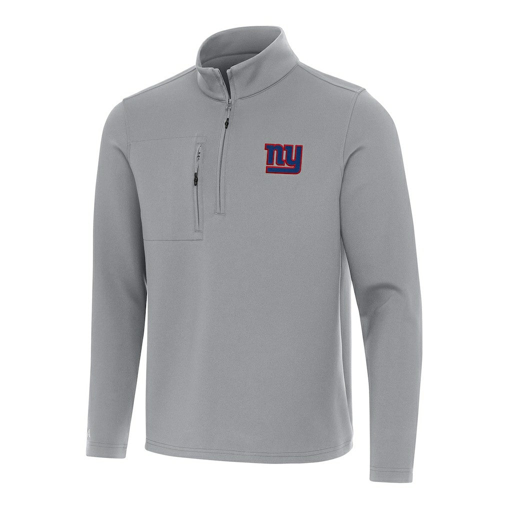 New York Giants Antigua Insider Quarter-Zip Pullover Top - Gray outlet