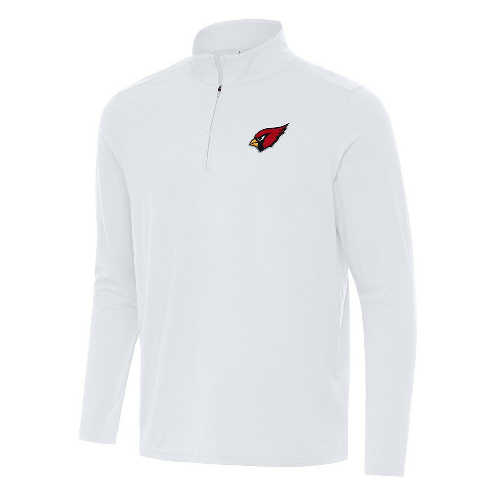 Arizona Cardinals Antigua Intent Quarter-Zip Pullover Top - White outlet