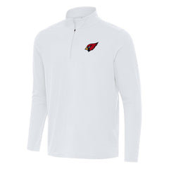 Arizona Cardinals Antigua Intent Quarter-Zip Pullover Top - White outlet