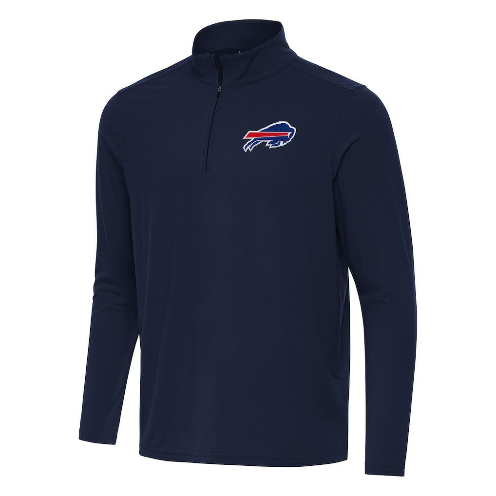 Buffalo Bills Antigua Intent Quarter-Zip Pullover Top - Navy outlet