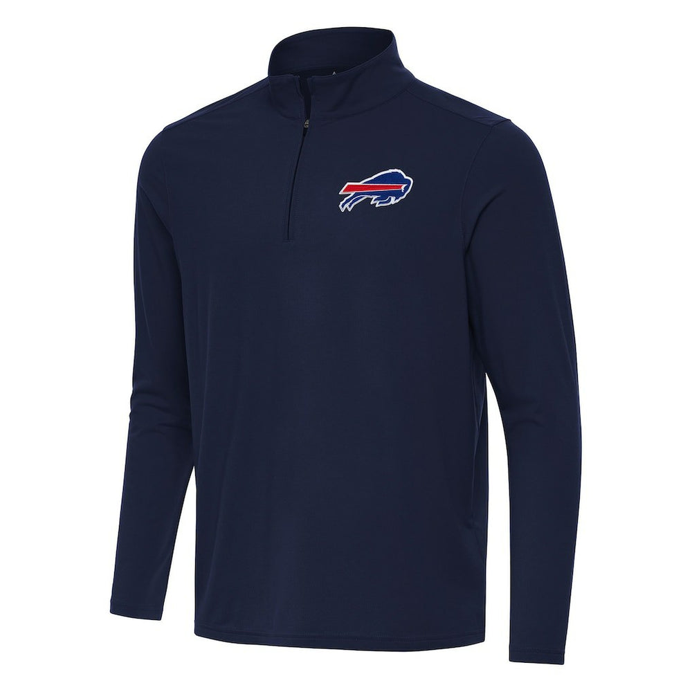 Buffalo Bills Antigua Intent Quarter-Zip Pullover Top - Navy outlet
