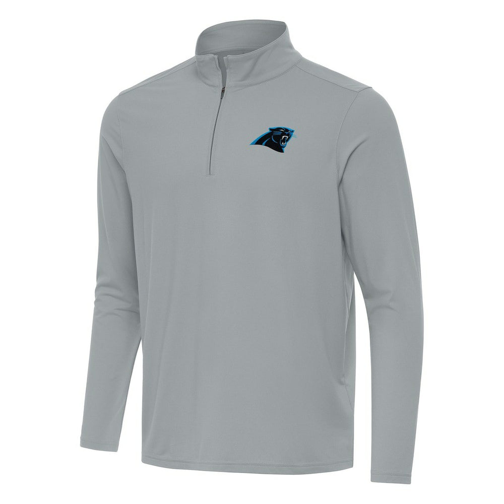 Carolina Panthers Antigua Intent Quarter-Zip Pullover Top - Gray outlet