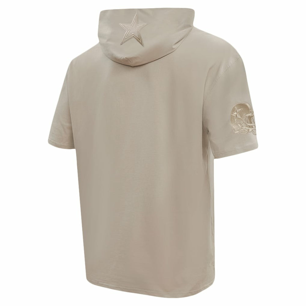 Dallas Cowboys Pro Standard Neutrals Capsule Short Sleeve Pullover Hoodie - Tan sale