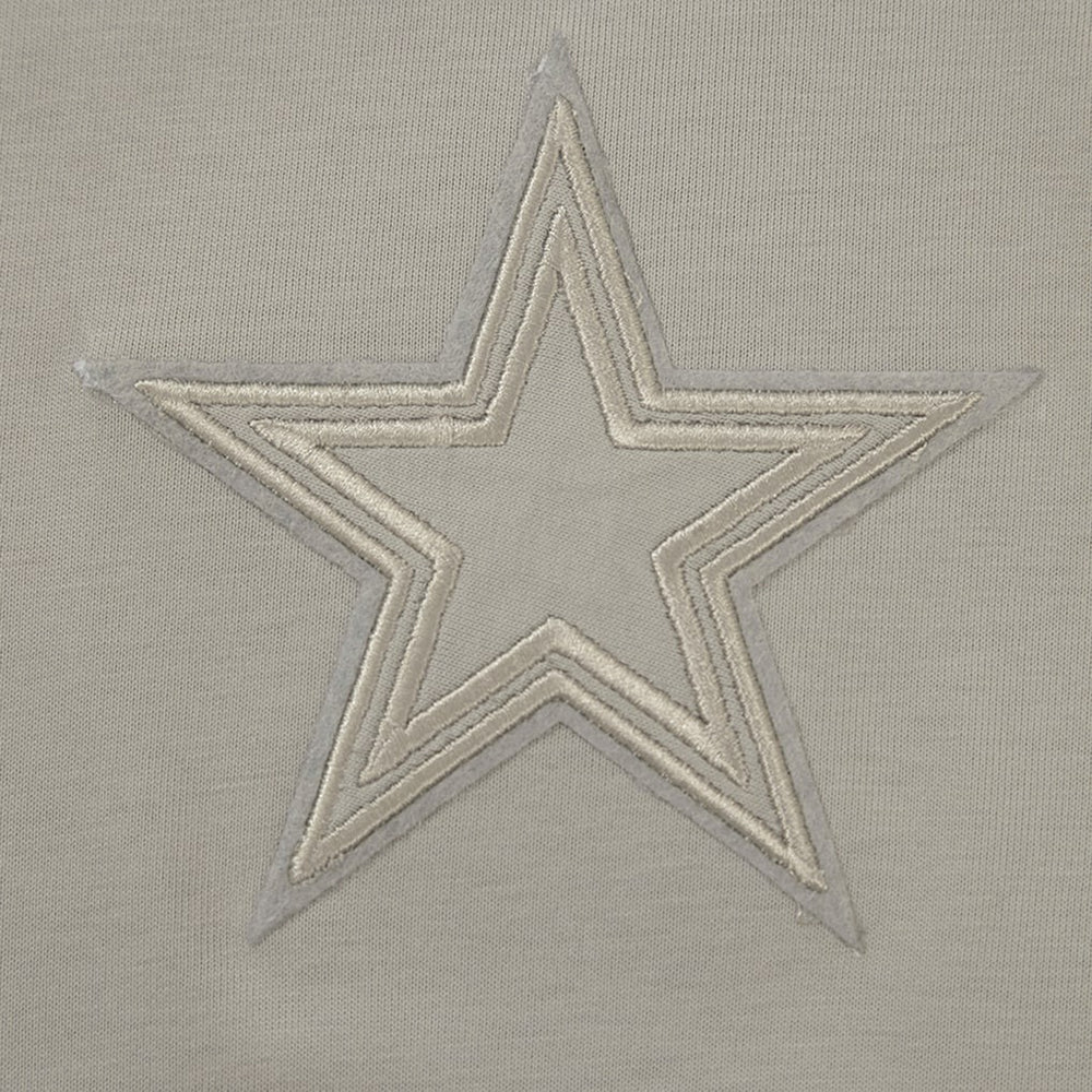 Dallas Cowboys Pro Standard Neutrals Capsule Short Sleeve Pullover Hoodie - Tan sale