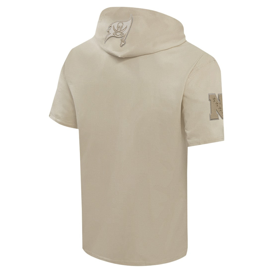 Tampa Bay Buccaneers Pro Standard Neutrals Capsule Short Sleeve Pullover Hoodie - Tan cheap