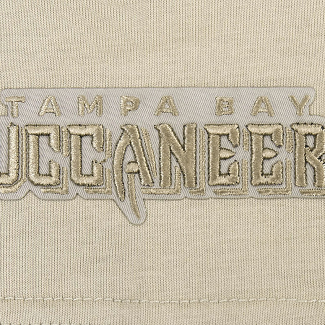 Tampa Bay Buccaneers Pro Standard Neutrals Capsule Short Sleeve Pullover Hoodie - Tan cheap