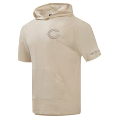 Chicago Bears Pro Standard Neutrals Capsule Short Sleeve Pullover Hoodie - Tan cheap