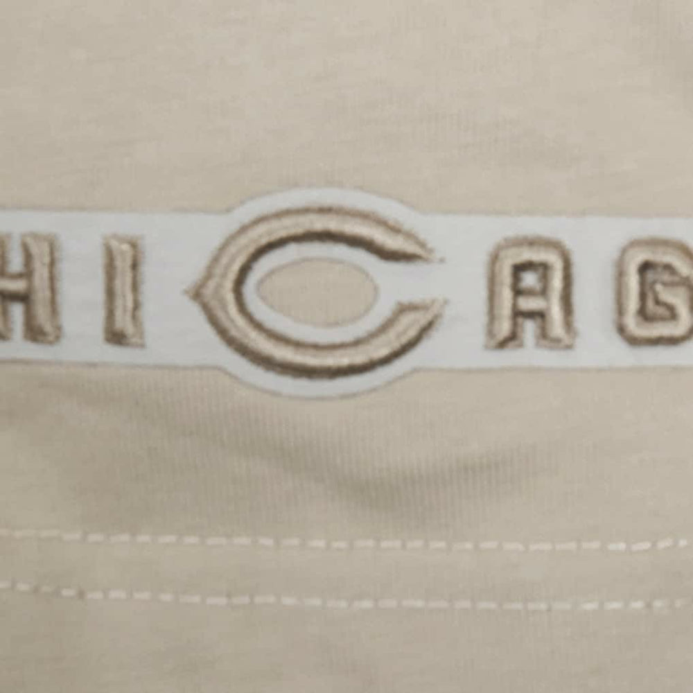 Chicago Bears Pro Standard Neutrals Capsule Short Sleeve Pullover Hoodie - Tan cheap