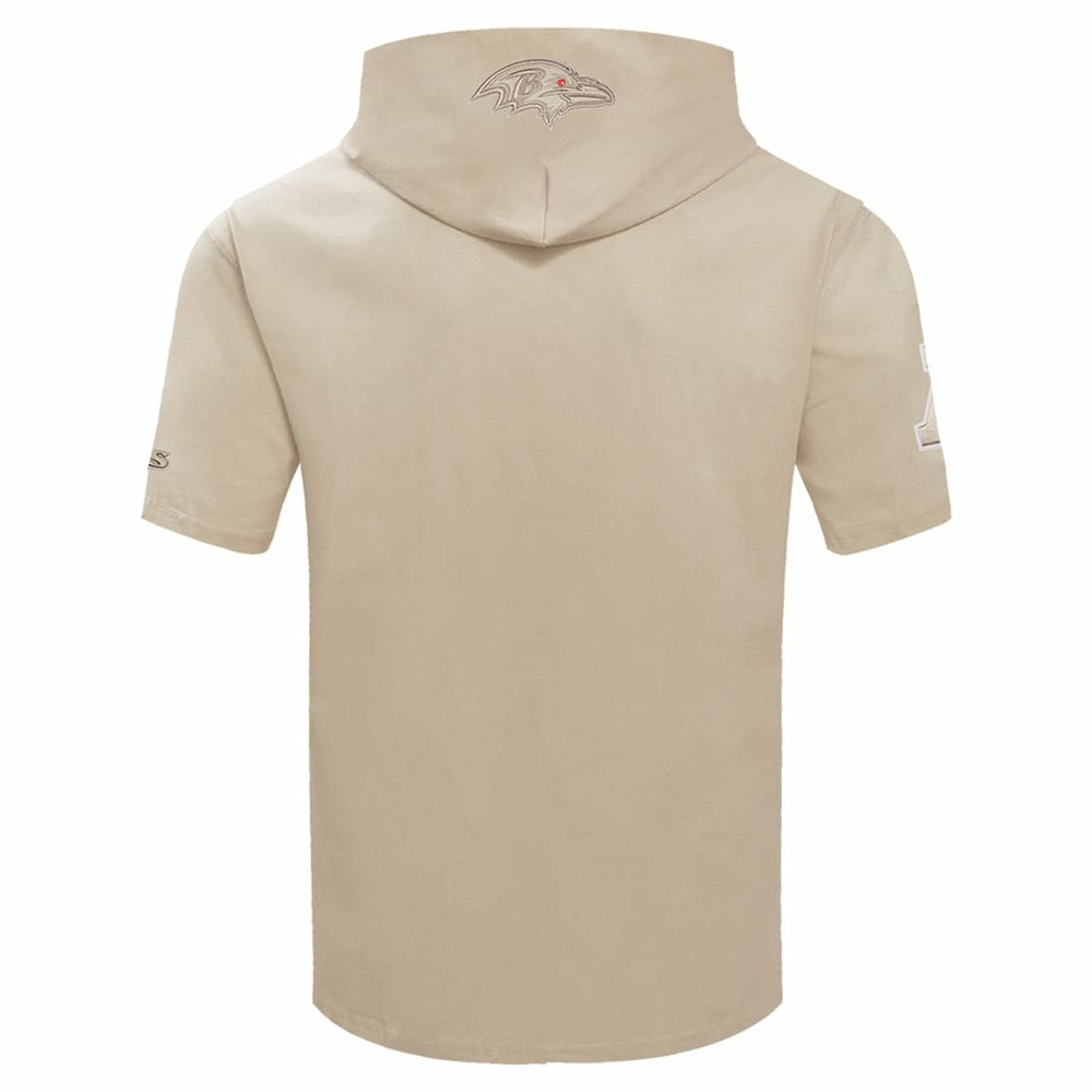 Baltimore Ravens Pro Standard Neutrals Capsule Short Sleeve Pullover Hoodie - Tan online