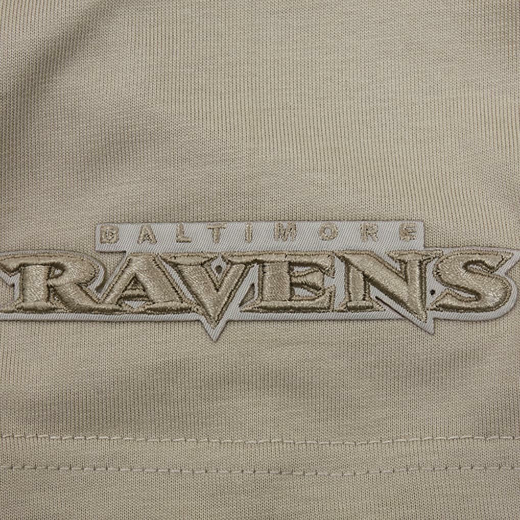 Baltimore Ravens Pro Standard Neutrals Capsule Short Sleeve Pullover Hoodie - Tan online