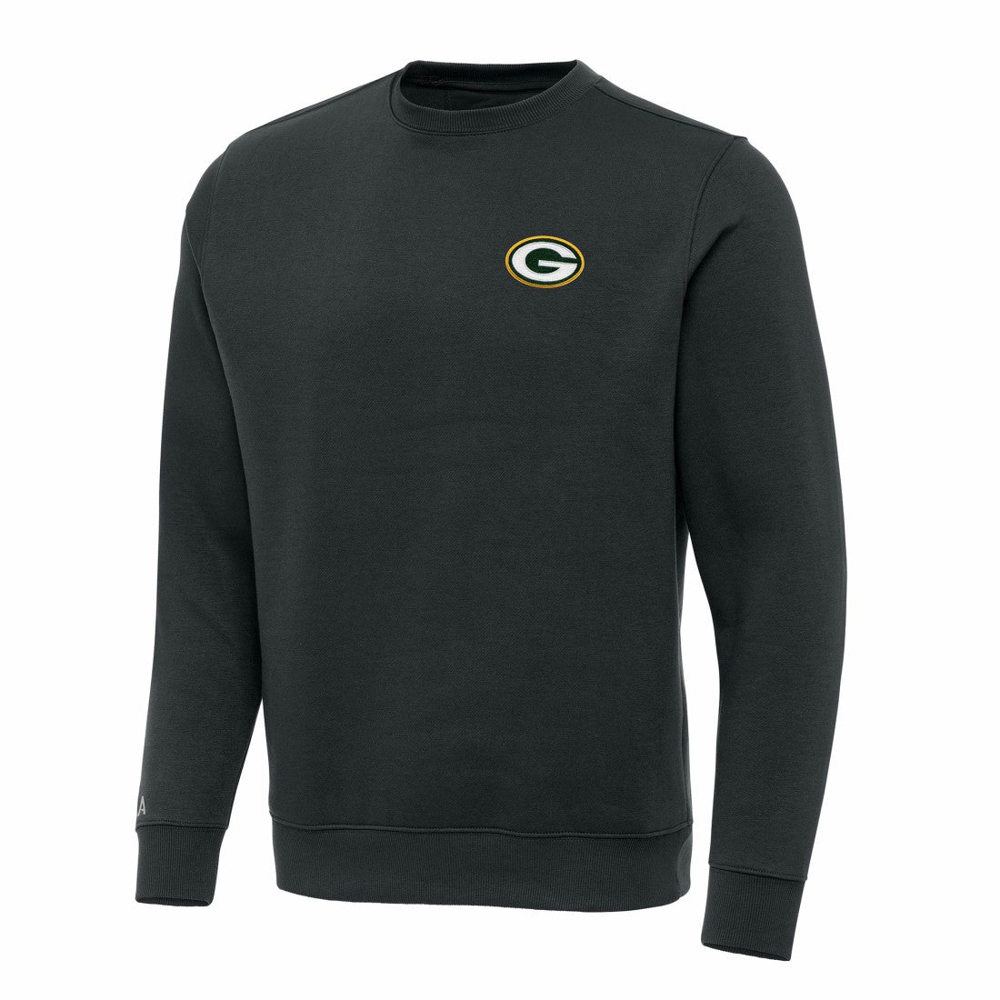 Green Bay Packers Antigua Victory Pullover Sweatshirt - Charcoal cheap