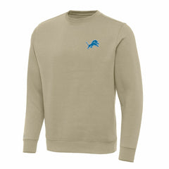 Detroit Lions Antigua Victory Pullover Sweatshirt - Khaki discount