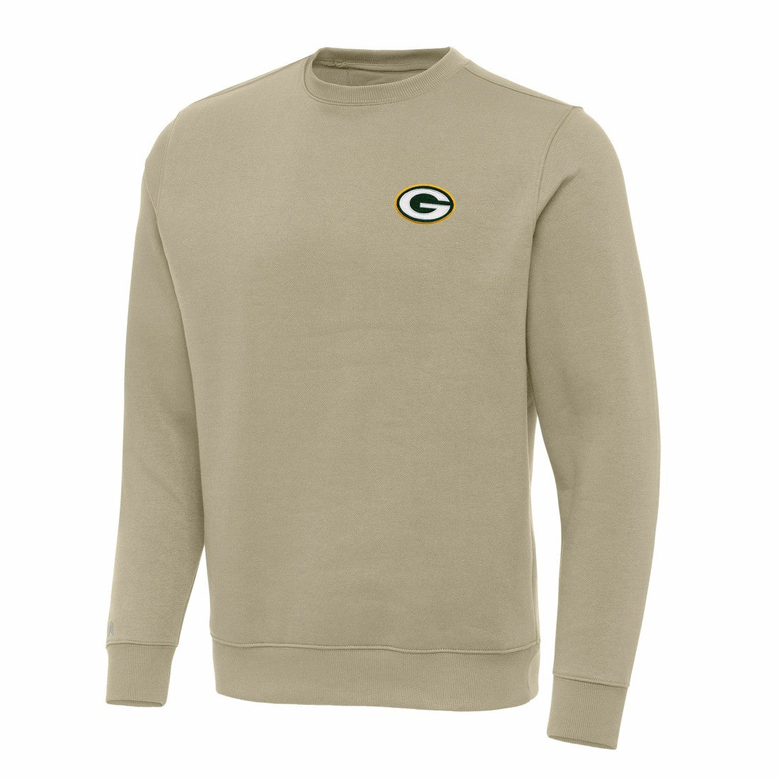 Green Bay Packers Antigua Victory Pullover Sweatshirt - Khaki outlet