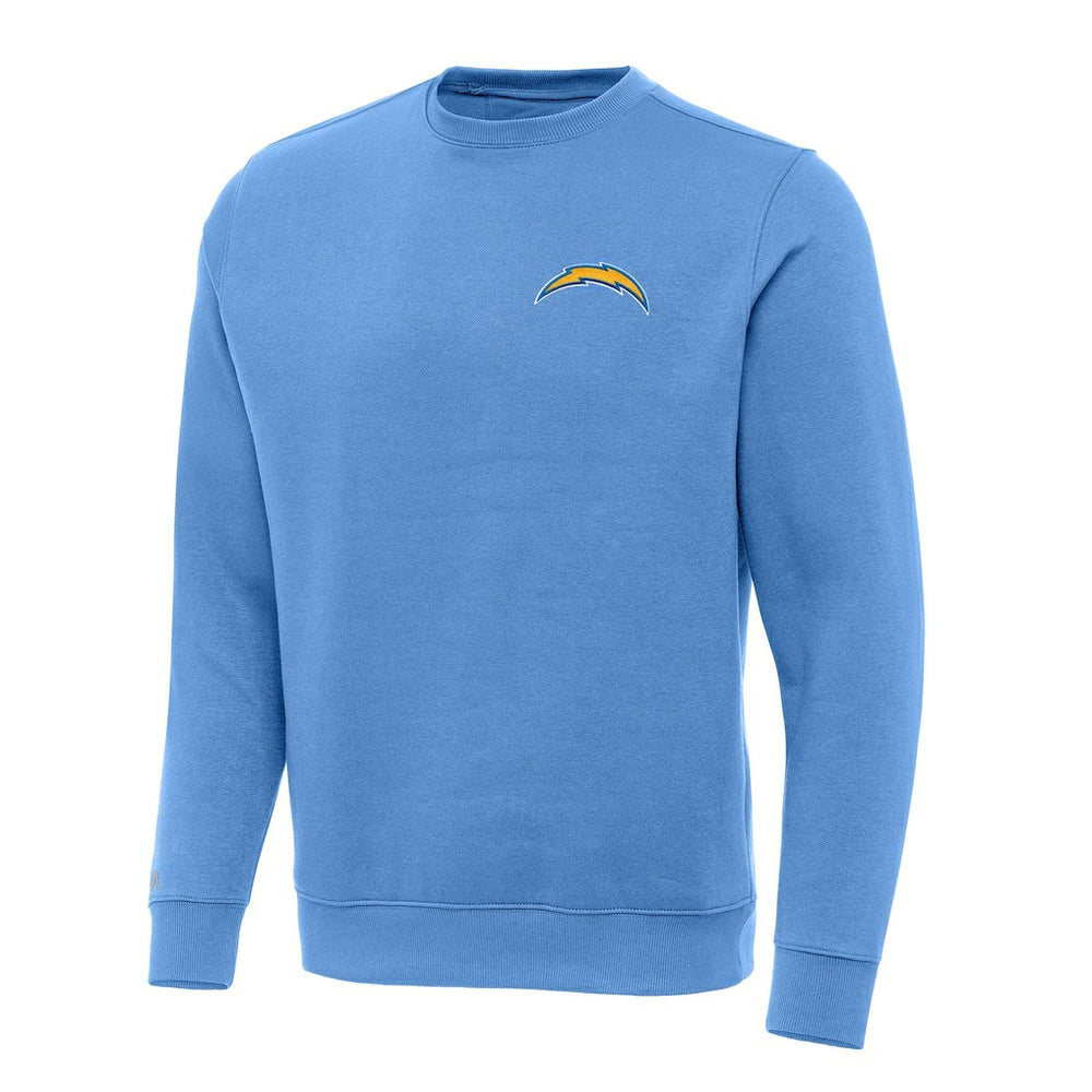 Los Angeles Chargers Antigua Victory Pullover Sweatshirt - Powder Blue for sale