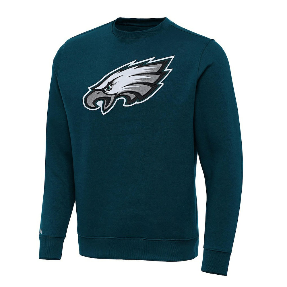 Philadelphia Eagles Antigua Victory Pullover Sweatshirt - Teal online