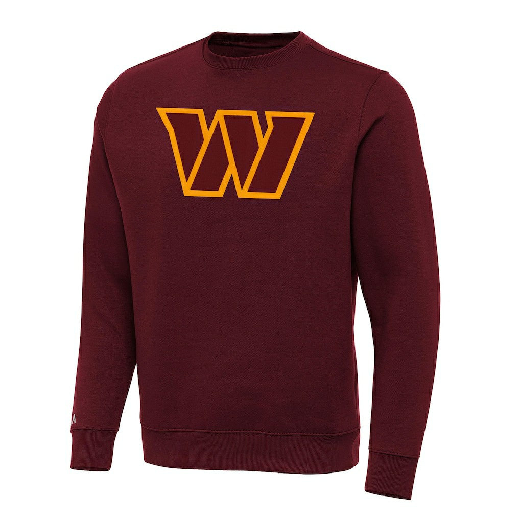 Washington Commanders Antigua Victory Pullover Sweatshirt - Khaki cheap
