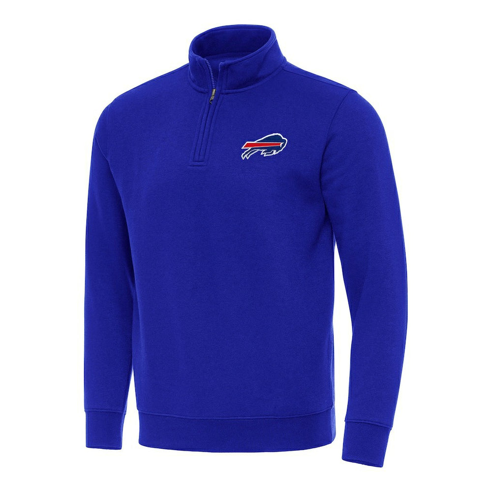 Buffalo Bills Antigua Victory Quarter-Zip Pullover Top - Royal online