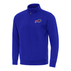 Buffalo Bills Antigua Victory Quarter-Zip Pullover Top - Royal online