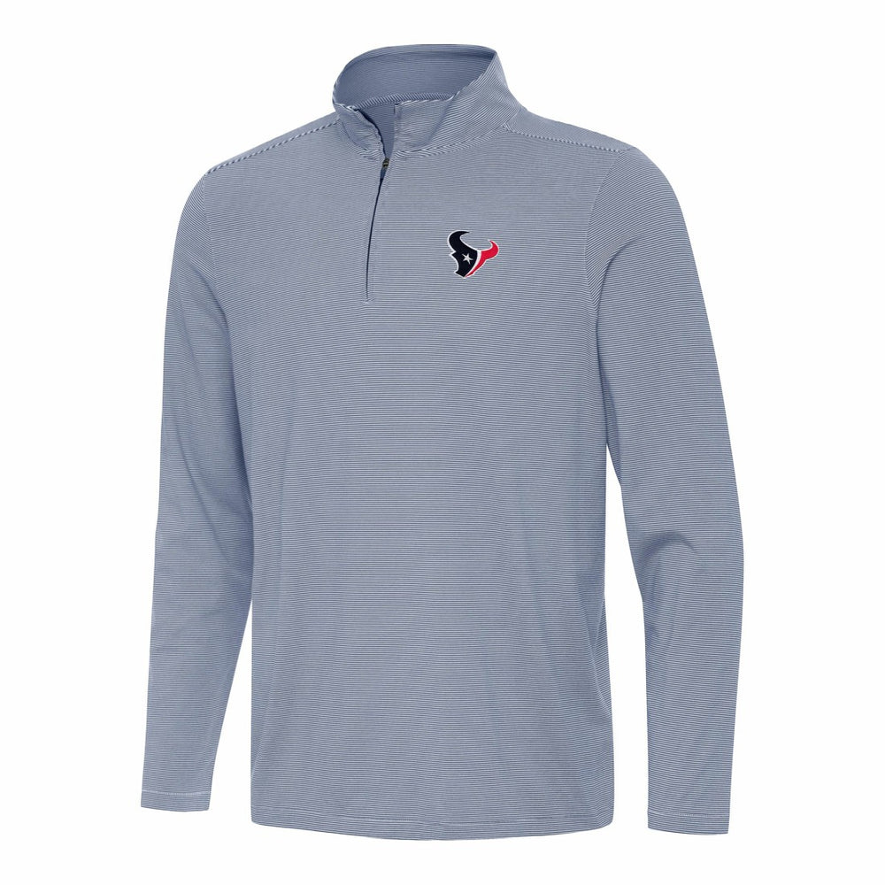 Houston Texans Antigua Twine Quarter-Zip Jacket - Navy/White for sale