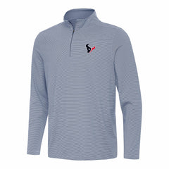 Houston Texans Antigua Twine Quarter-Zip Jacket - Navy/White for sale