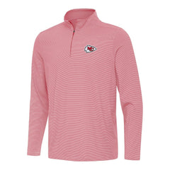 Kansas City Chiefs Antigua Twine Quarter-Zip Jacket - Red/White on sale