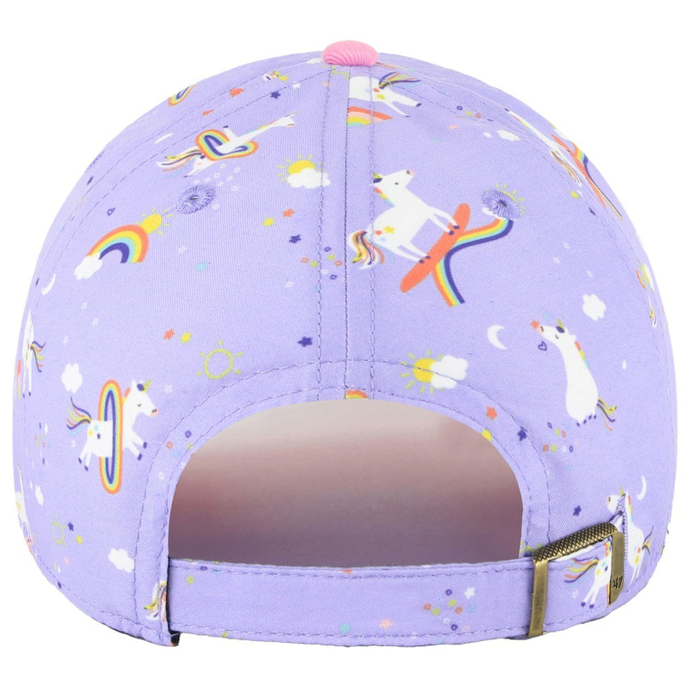 Cleveland Browns '47 Girls Preschool Unicorn Clean Up Adjustable Hat - Lavender for sale