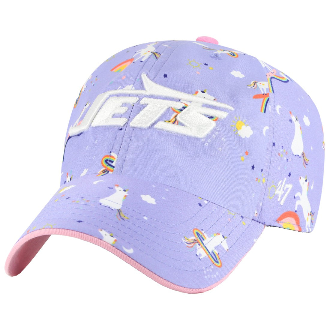 New York Jets '47 Girls Preschool Unicorn Clean Up Adjustable Hat - Lavender online