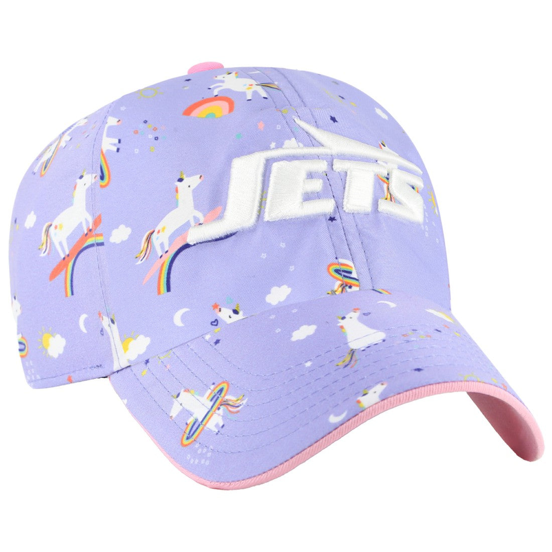 New York Jets '47 Girls Preschool Unicorn Clean Up Adjustable Hat - Lavender online
