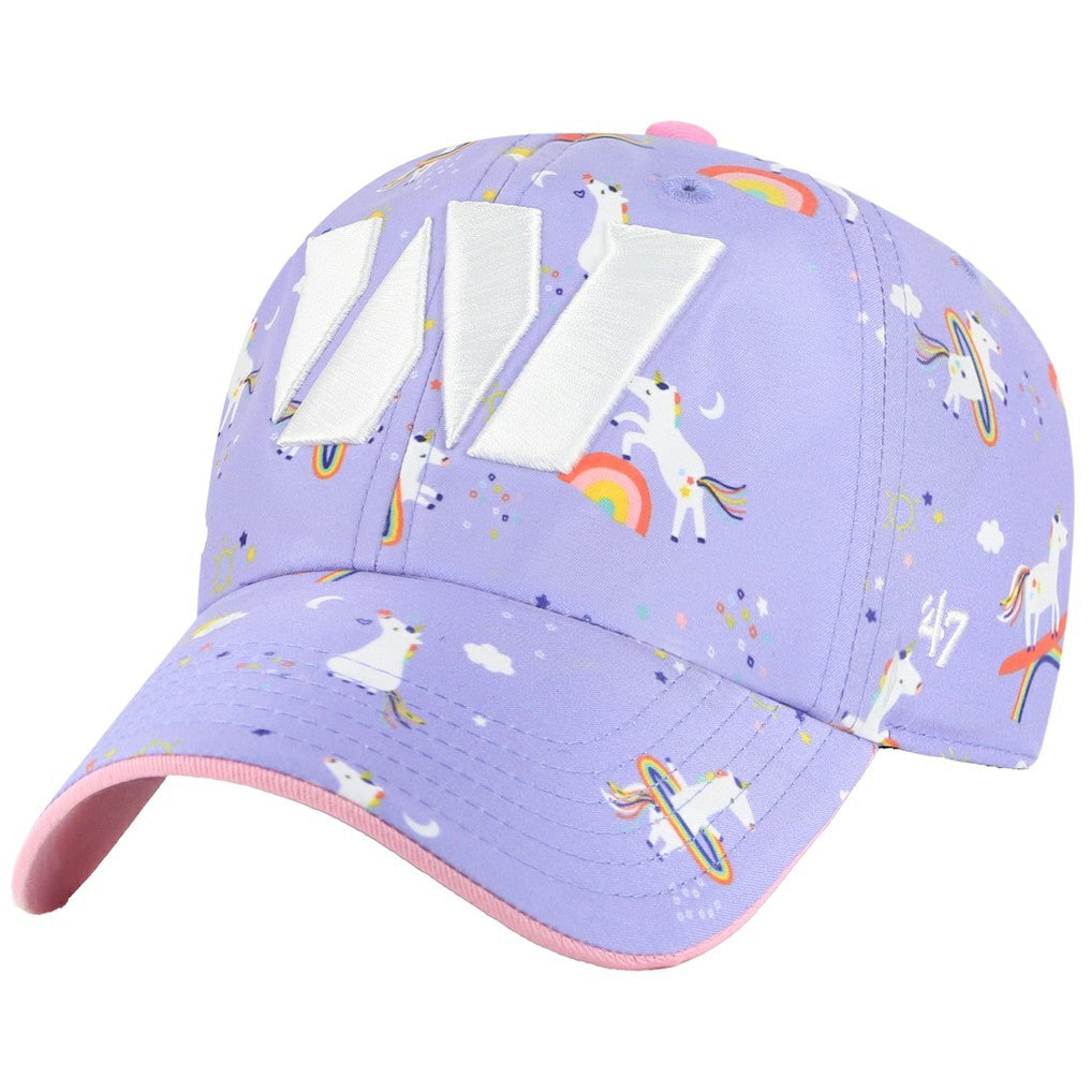 Washington Commanders '47 Girls Preschool Unicorn Clean Up Adjustable Hat - Lavender cheap