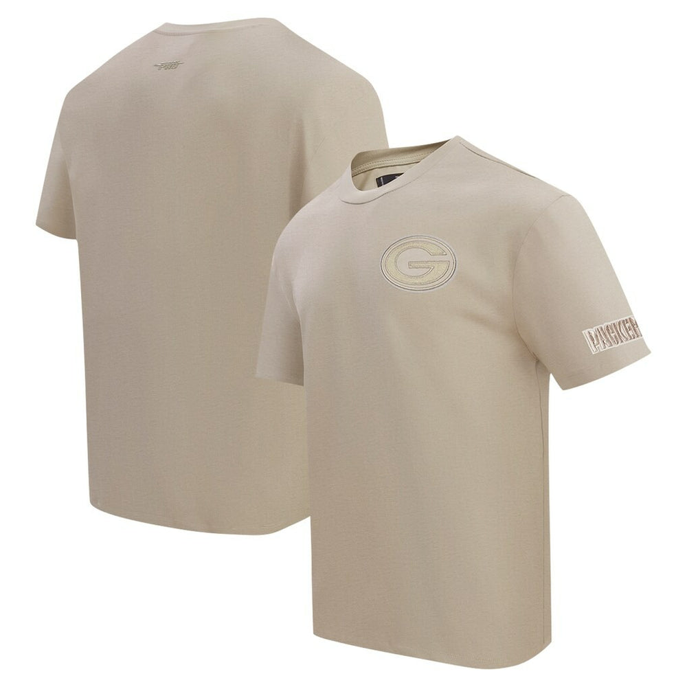 Green Bay Packers Pro Standard Drop Shoulder T-Shirt - Tan outlet