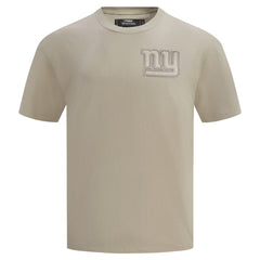 New York Giants Pro Standard Drop Shoulder T-Shirt - Tan on sale