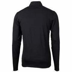 Kansas City Royals Cutter & Buck Virtue Eco Pique Quarter-Zip Jacket - Black