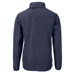Detroit Tigers Cutter & Buck Charter Eco Recycled Full-Zip Hoodie Jacket - Navy