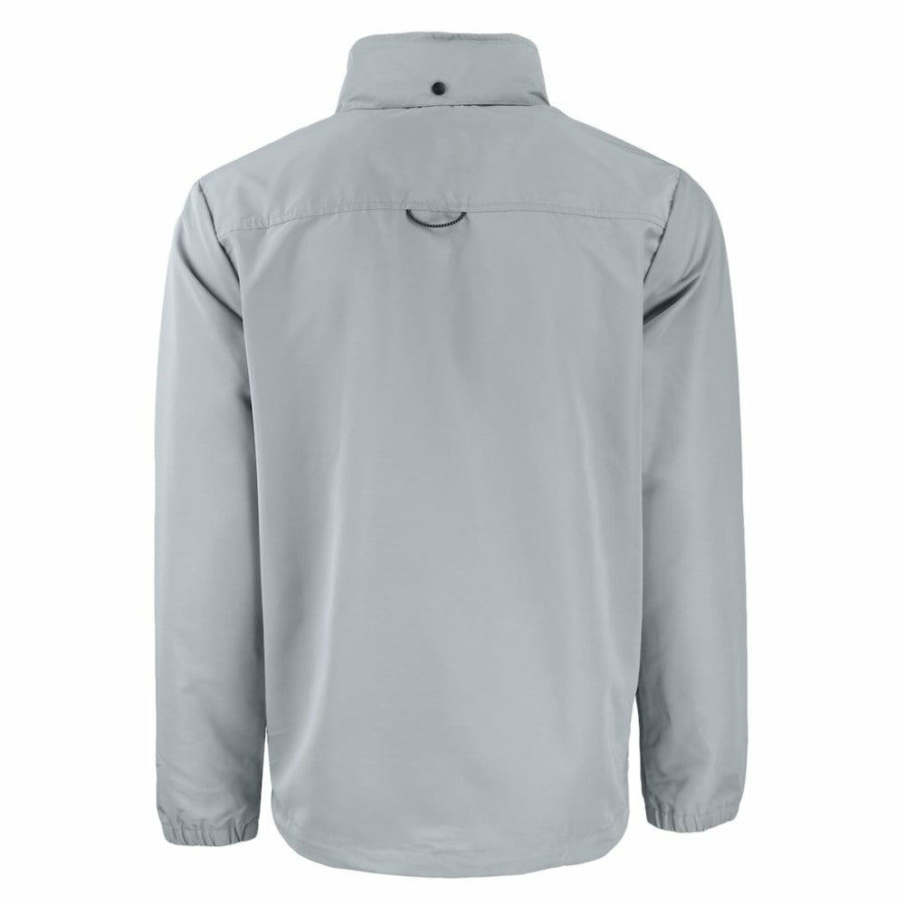 San Diego Padres Cutter & Buck Charter Eco Recycled Full-Zip Hoodie Jacket - Gray