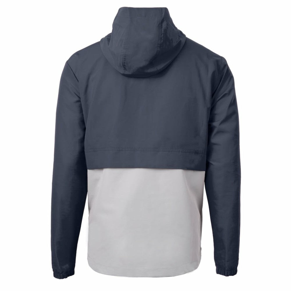 St. Louis Cardinals Cutter & Buck Charter Eco Recycled Anorak Half-Zip Hoodie Jacket - Navy