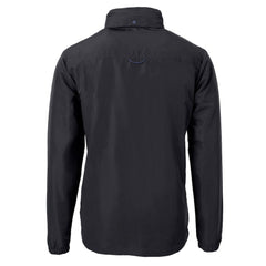 Washington Nationals Cutter & Buck Charter Eco Recycled Full-Zip Hoodie Jacket - Black