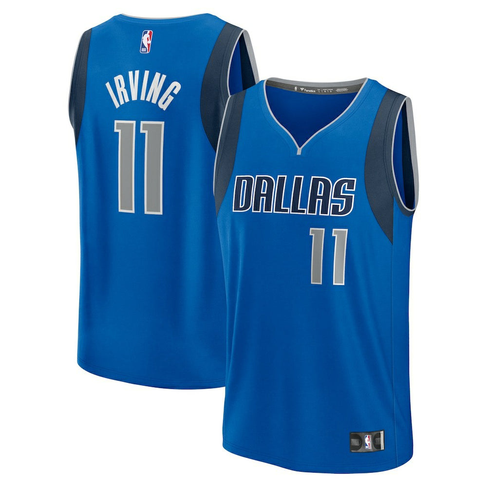 Kyrie Irving Dallas Mavericks Fast Break Replica Player Jersey sale - Icon Editi- Blue | Fanatics online