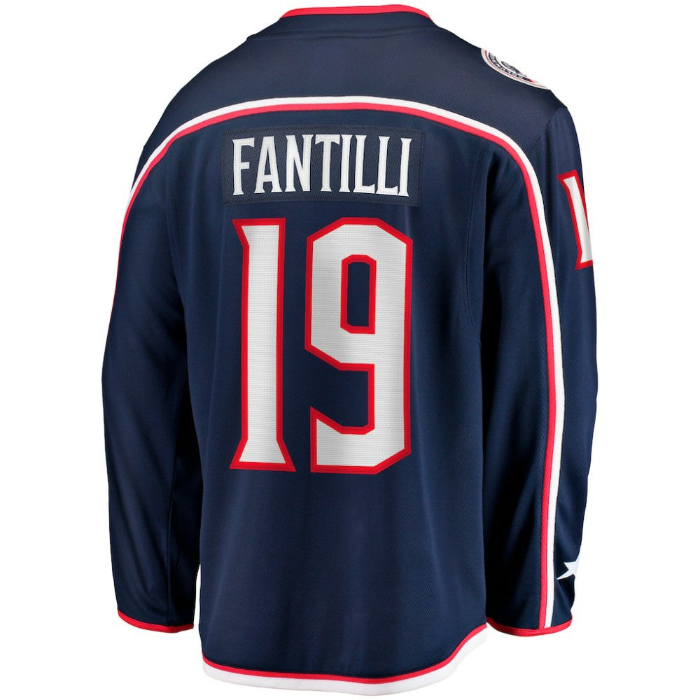 Adam Fantilli Columbus Blue Jackets Fanatics Home Premier Breakaway Player Jersey Navy