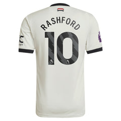 Marcus Rashford Manchester United Originals 2024/25 Third Jersey - Cream | Adidas online