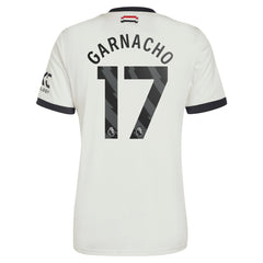 Alejandro Garnacho Manchester United Originals 2024/25 Third Replica Jersey - Cream | Adidas shop