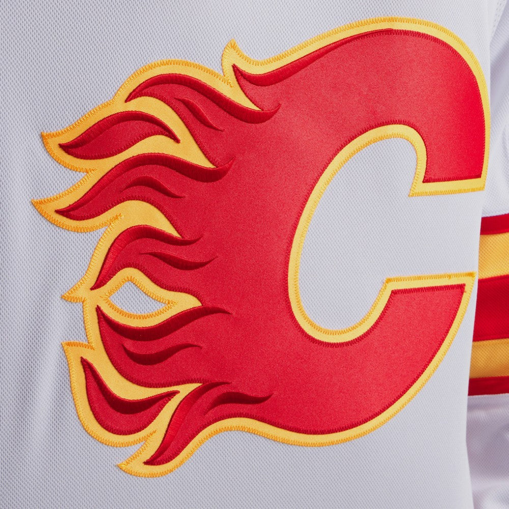 Calgary Flames Fanatics Away Premium Jersey White