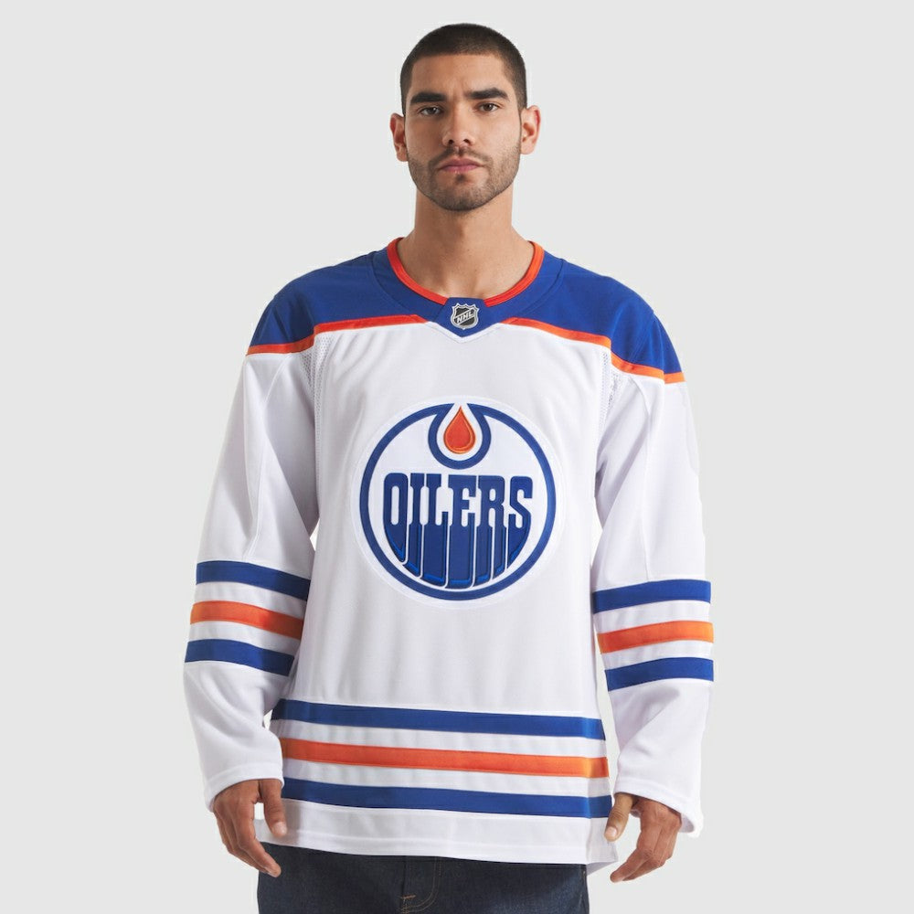 Edmonton Oilers Fanatics Away Premium Jersey White