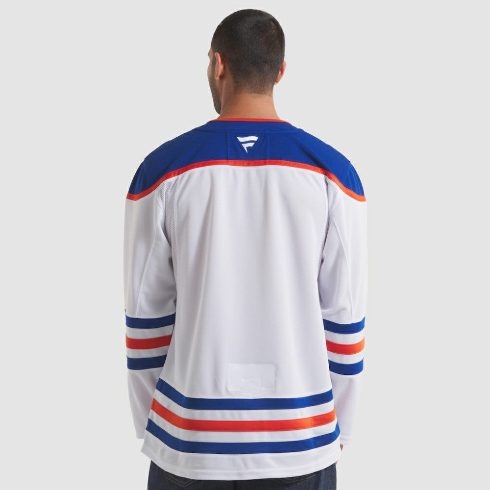 Edmonton Oilers Fanatics Away Premium Jersey White