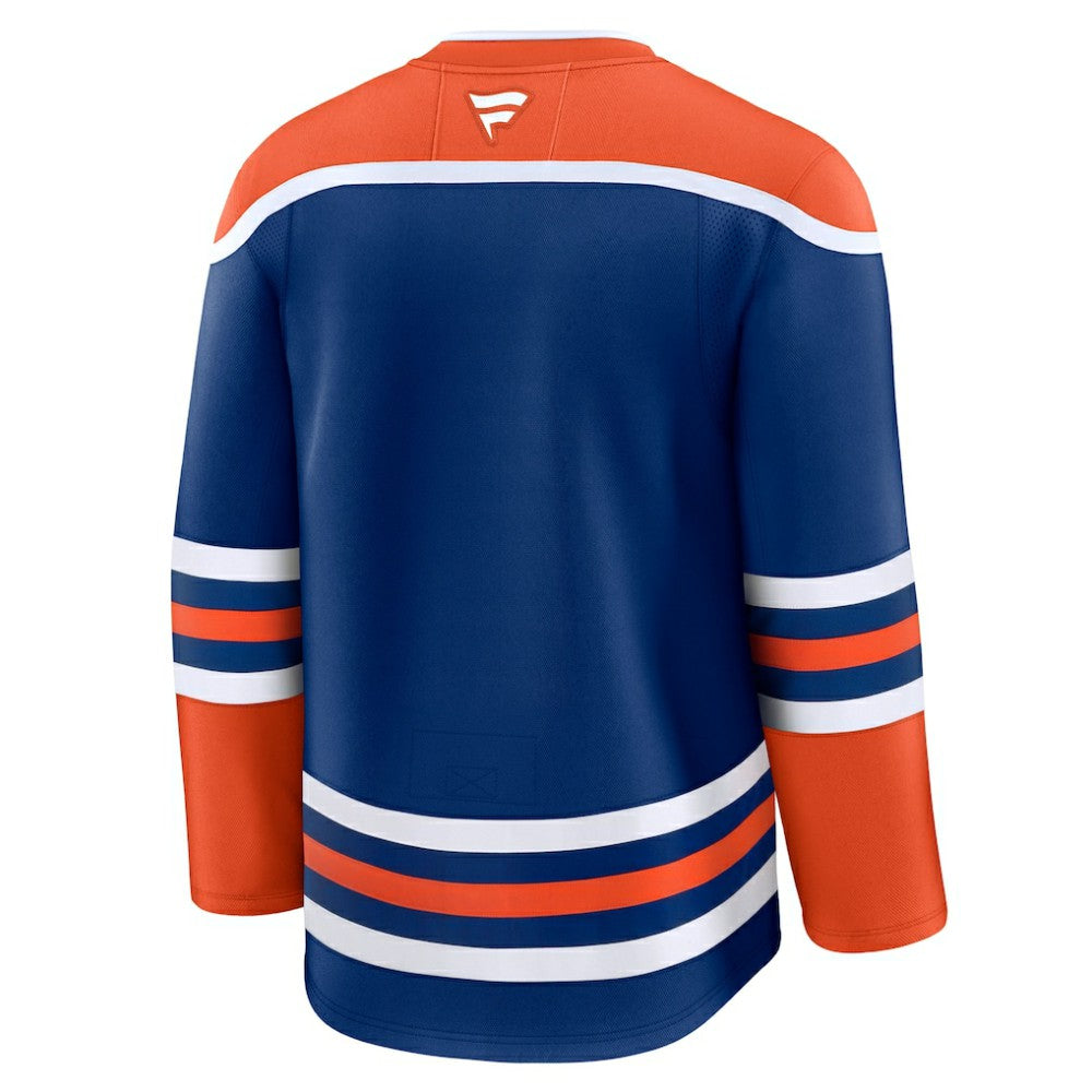 Edmonton Oilers Fanatics Home Premium Jersey Royal