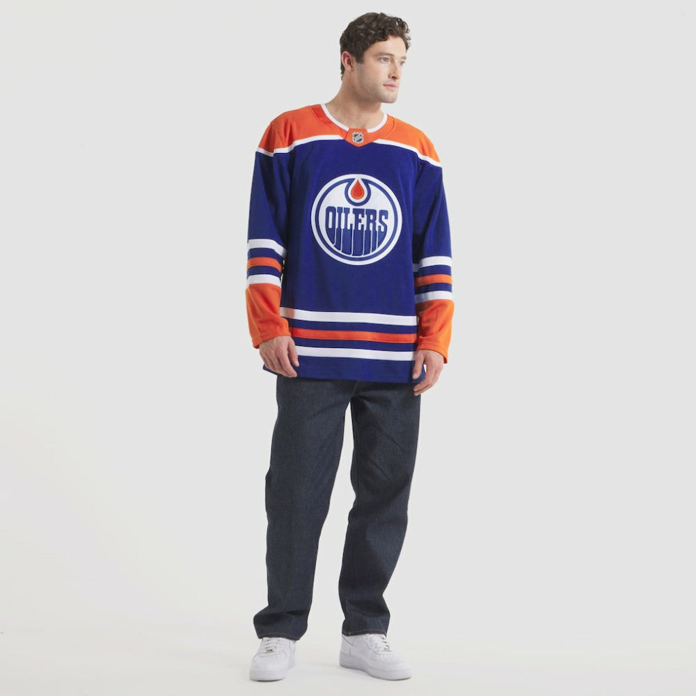 Edmonton Oilers Fanatics Home Premium Jersey Royal