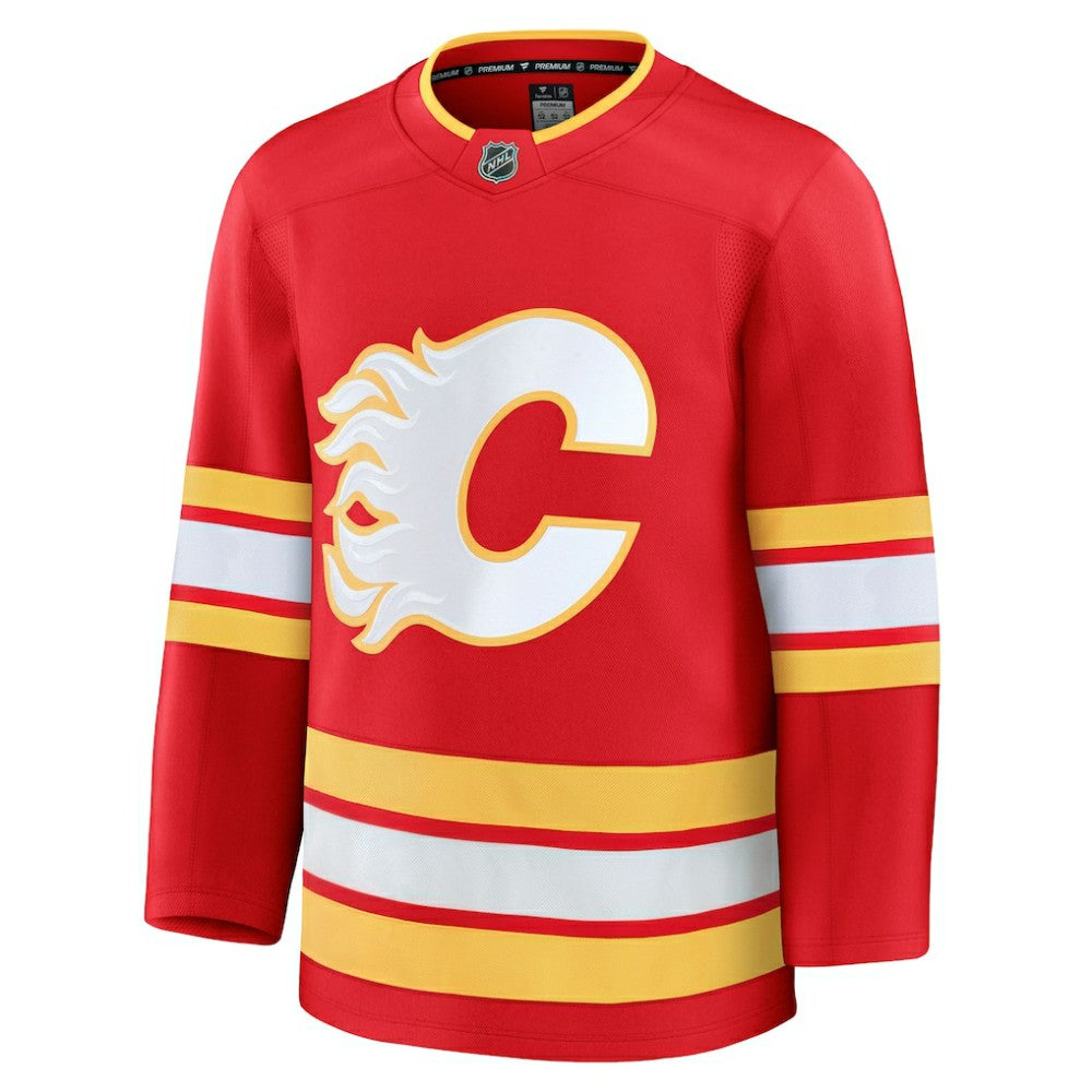 Calgary Flames Fanatics Home Premium Jersey Red