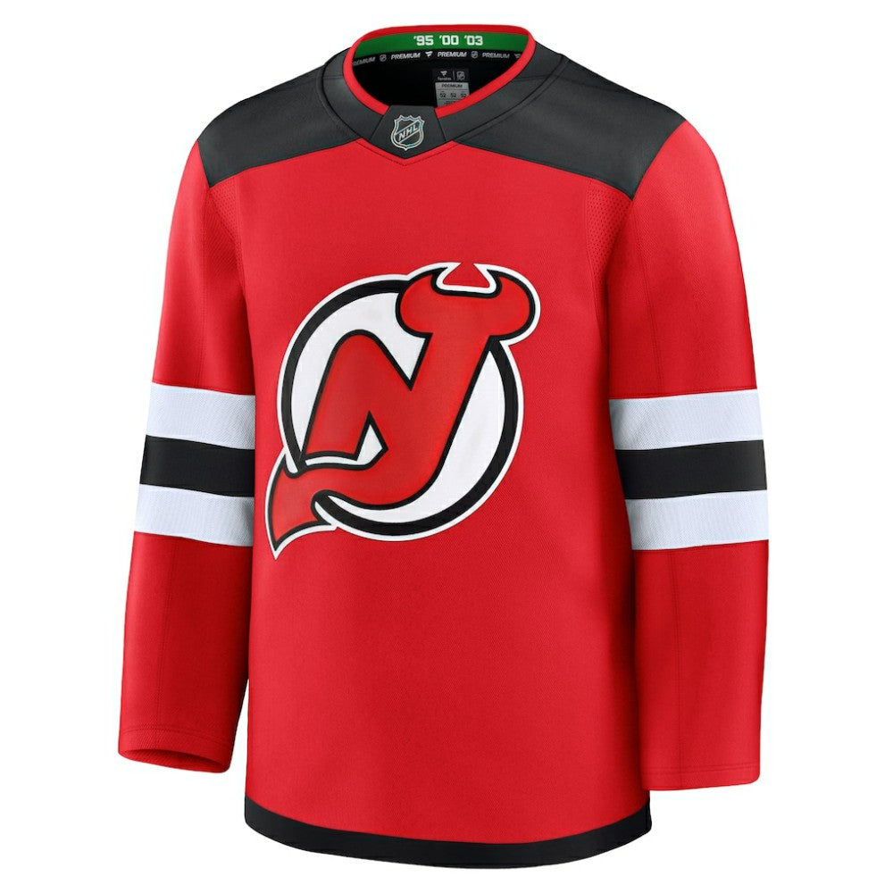 New Jersey Devils Fanatics Home Premium Jersey Red