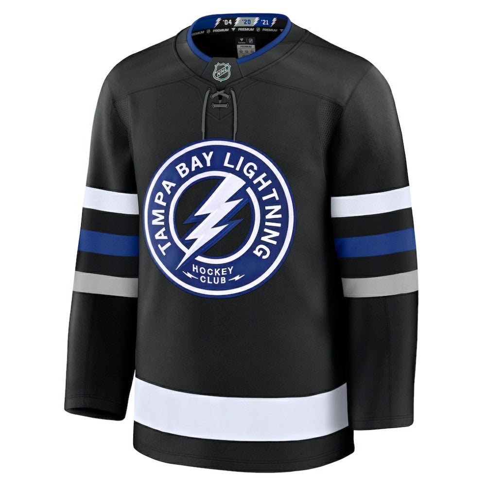 Tampa Bay Lightning Fanatics Alternate Premium Jersey Black