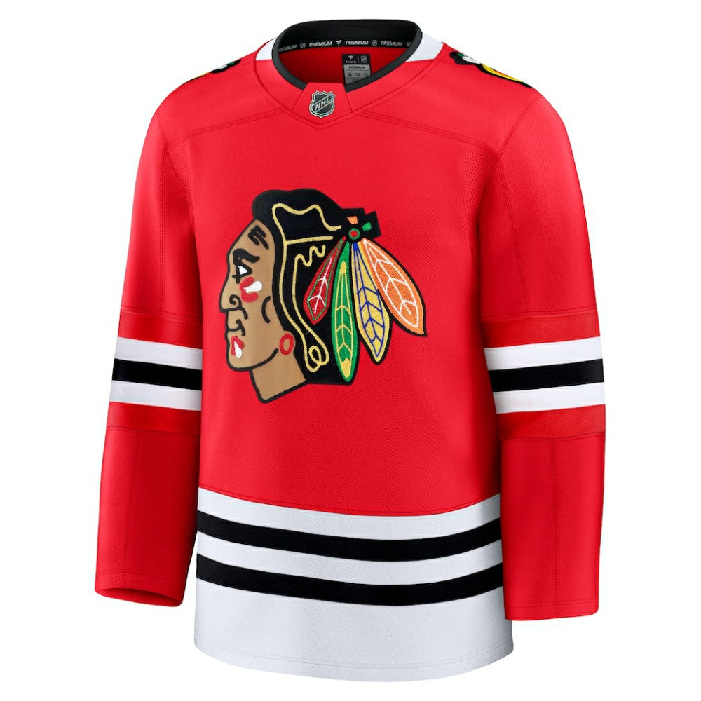 Chicago Blackhawks Fanatics Home Premium Jersey Red