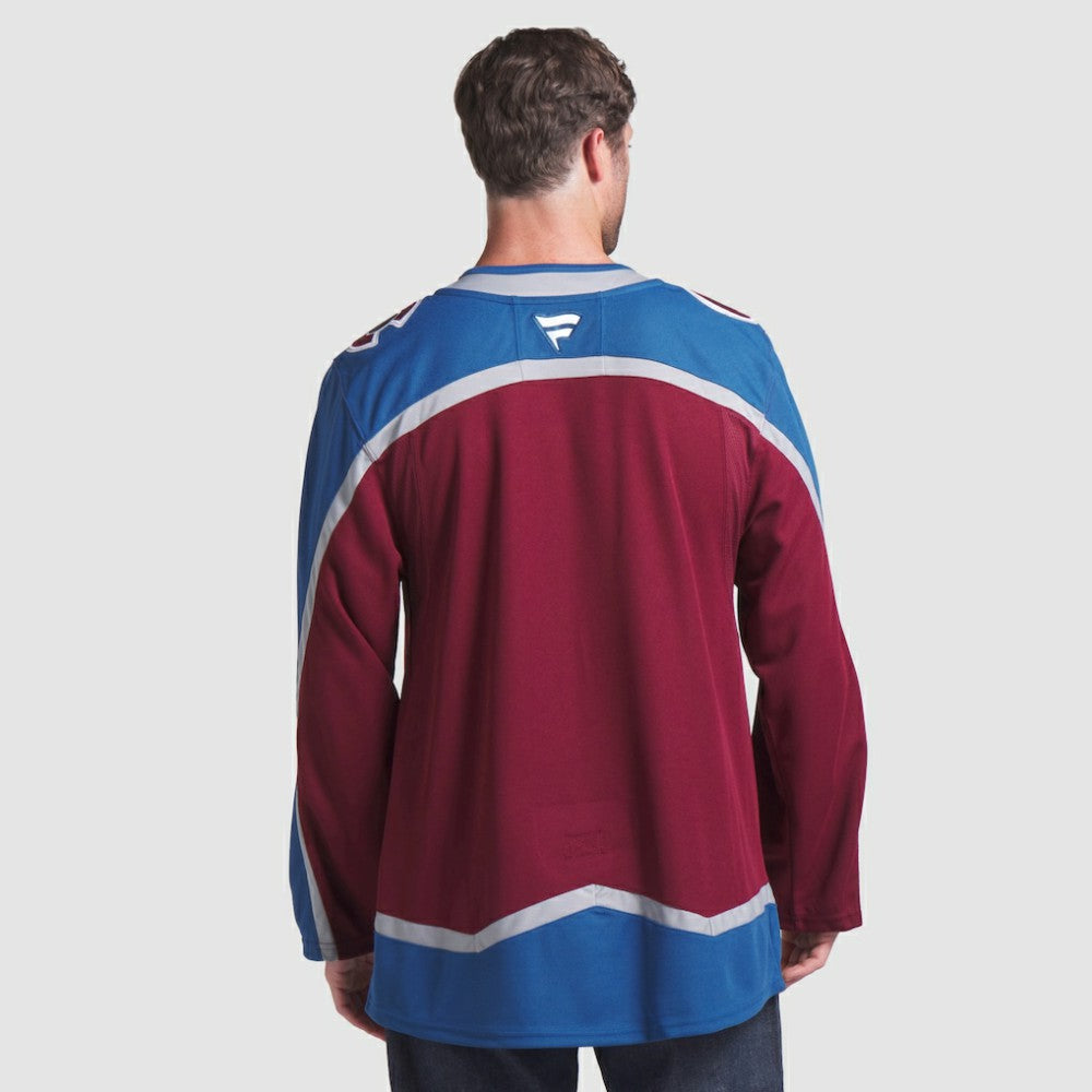 Colorado Avalanche Fanatics Home Premium Jersey Burgundy